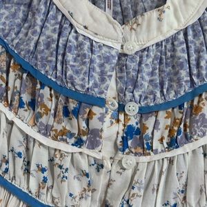 Free People size small cropped blouse